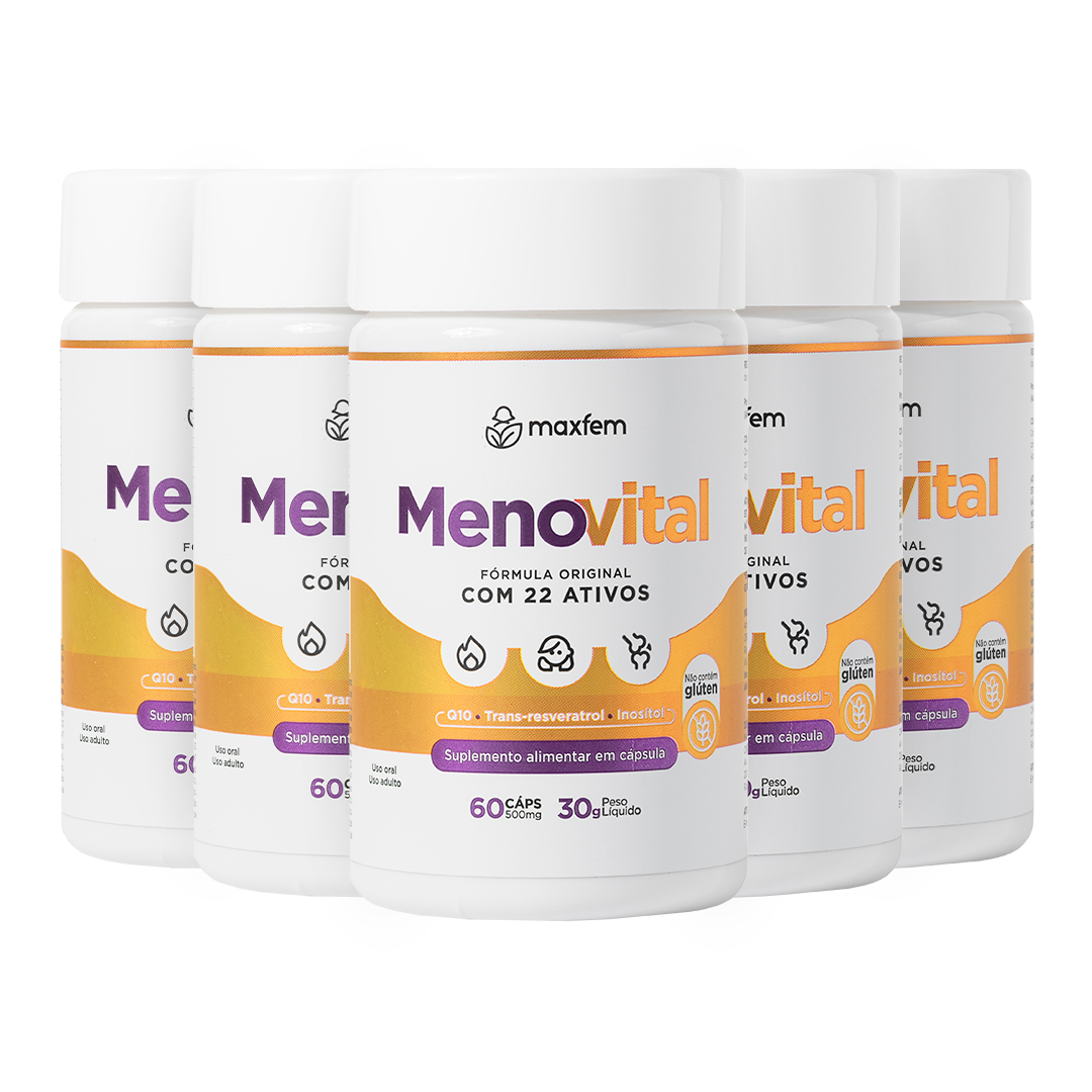 Menovital – Suplemento para o Bem-Estar da Mulher 40+