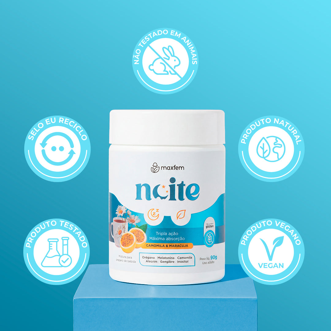 Maxfem Noite – Suplemento Noturno com Melatonina e Orégano