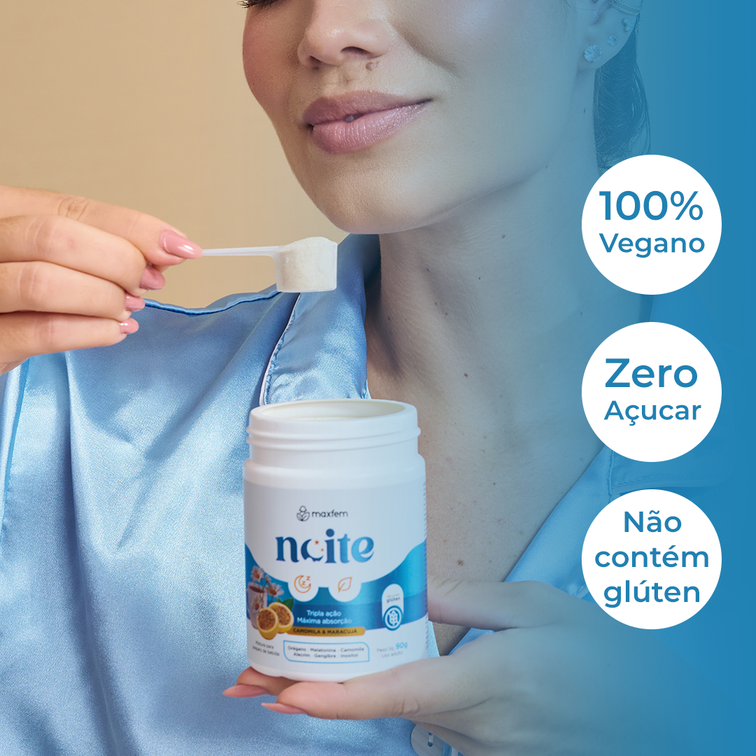 Maxfem Noite – Suplemento Noturno com Melatonina e Orégano