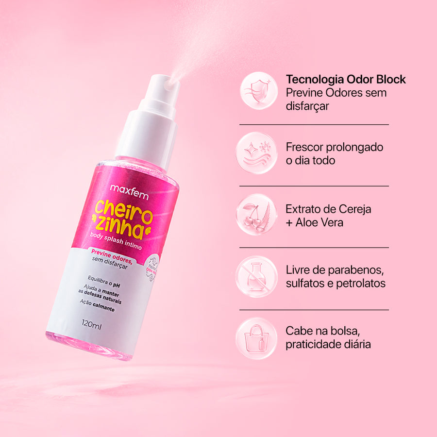 Cheirozinha - Body Splash Íntimo, Desodorante Íntimo