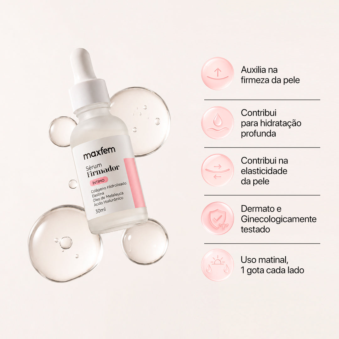 Kit Sérum Clareador, Firmador e Pós Depil