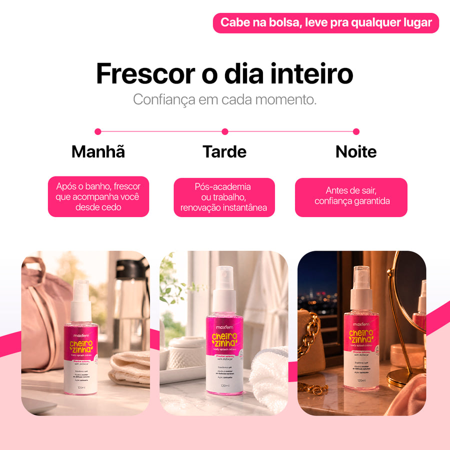 Cheirozinha - Body Splash Íntimo, Desodorante Íntimo