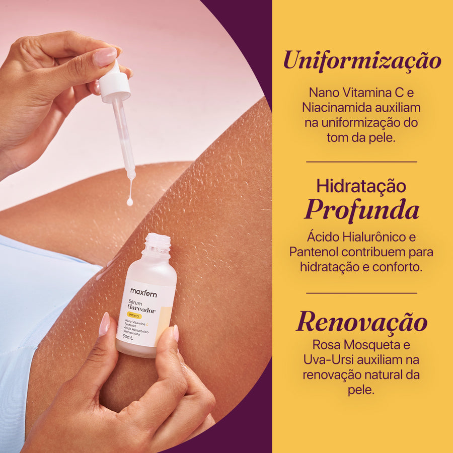 Sérum Clareador Íntimo Maxfem
