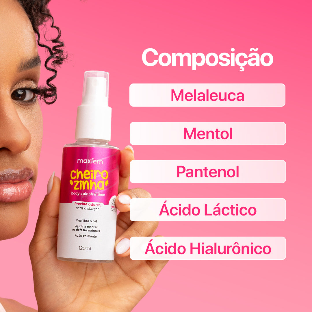 Cheirozinha - Body Splash Íntimo, Desodorante Íntimo