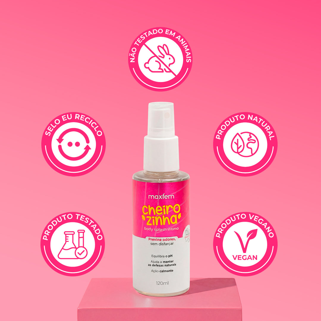 Cheirozinha - Body Splash Íntimo, Desodorante Íntimo