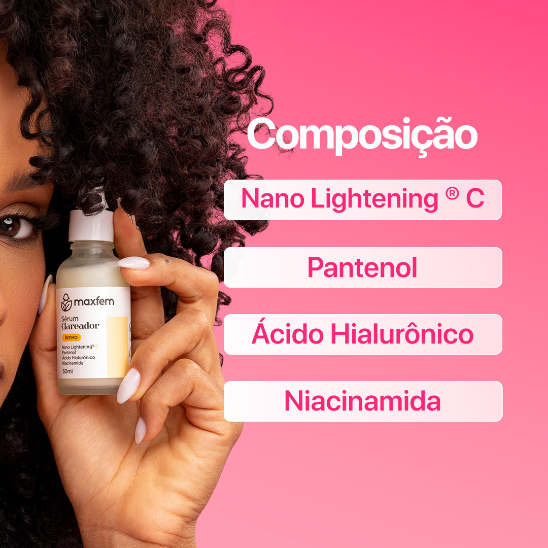 Kit 2 Noite + Sérum Clareador Íntimo