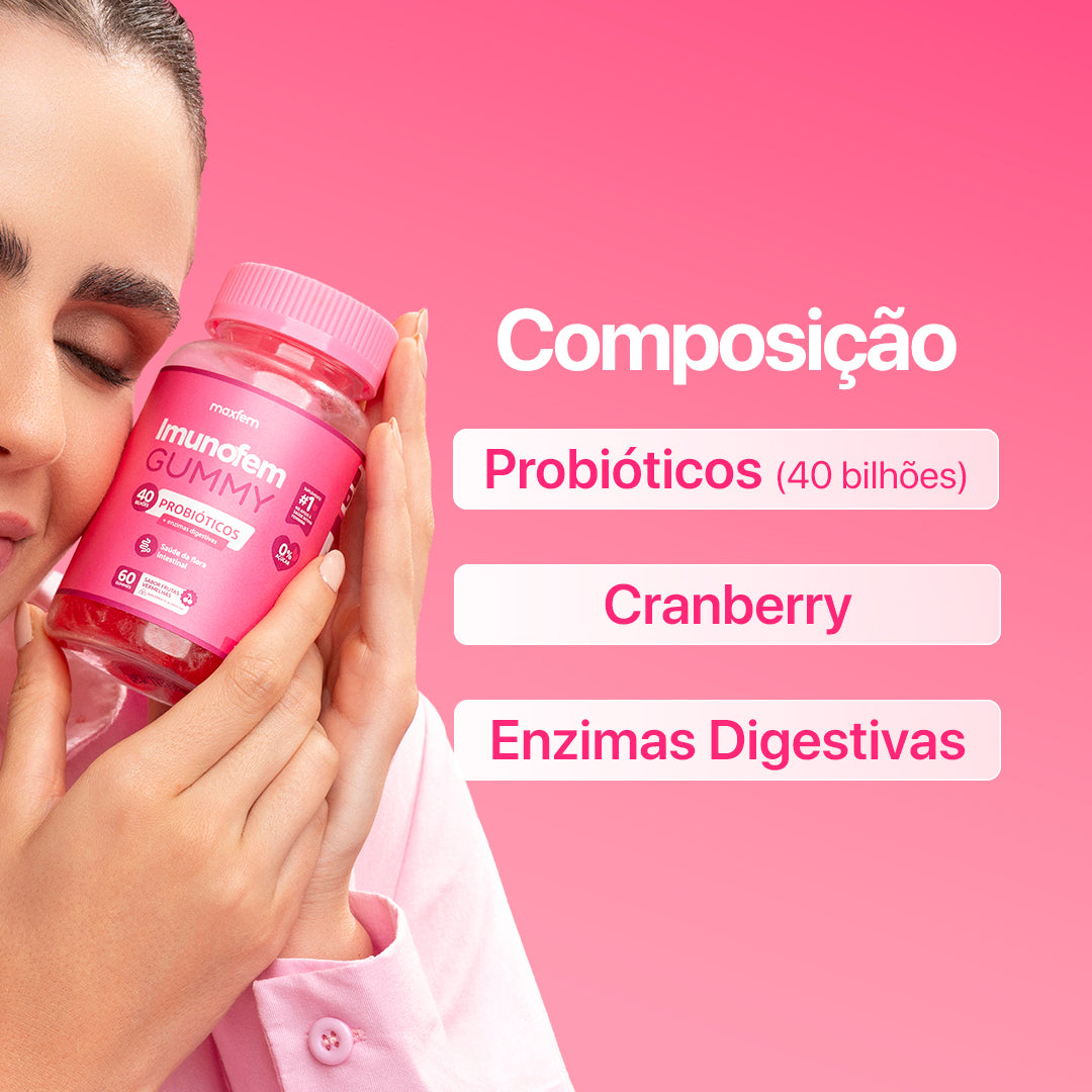 GUMMY + IMUNOFEM + NOITE + MENOVITAL