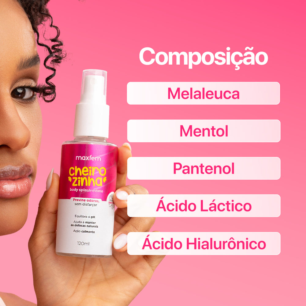 Kit Beleza Íntima (Clareador + Firmador + Cheirosinha)