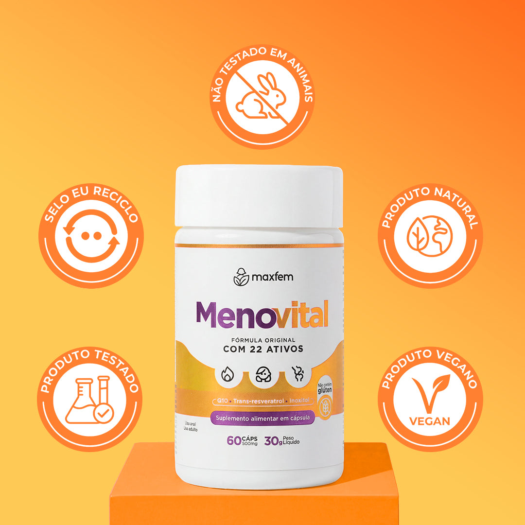 Menovital – Suplemento para o Bem-Estar da Mulher 40+