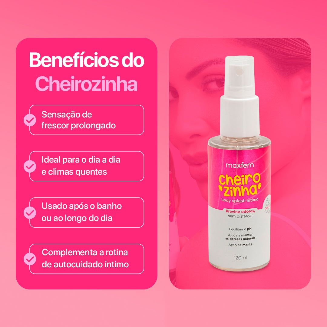 Kit Cheirozinha + firmador