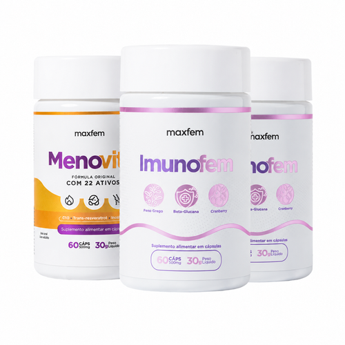 Kit 2 Imunofem + 1 Menovital