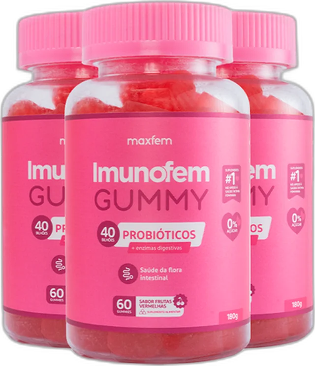 Imunofem Gummy, 3 potes