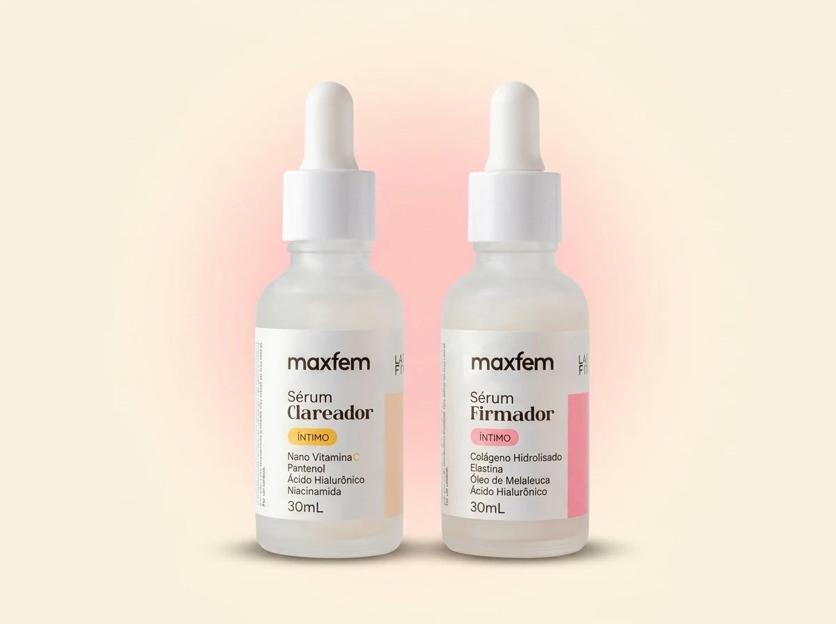 Kit Sérum Clareador + Sérum Firmador Maxfem