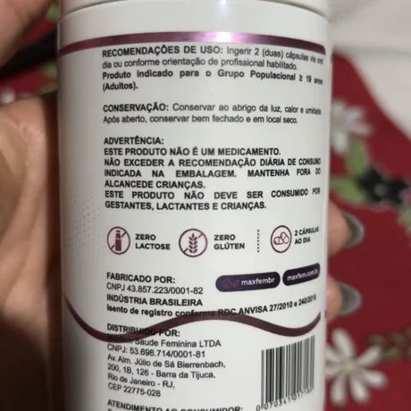 Foto enviada pela cliente na avaliação