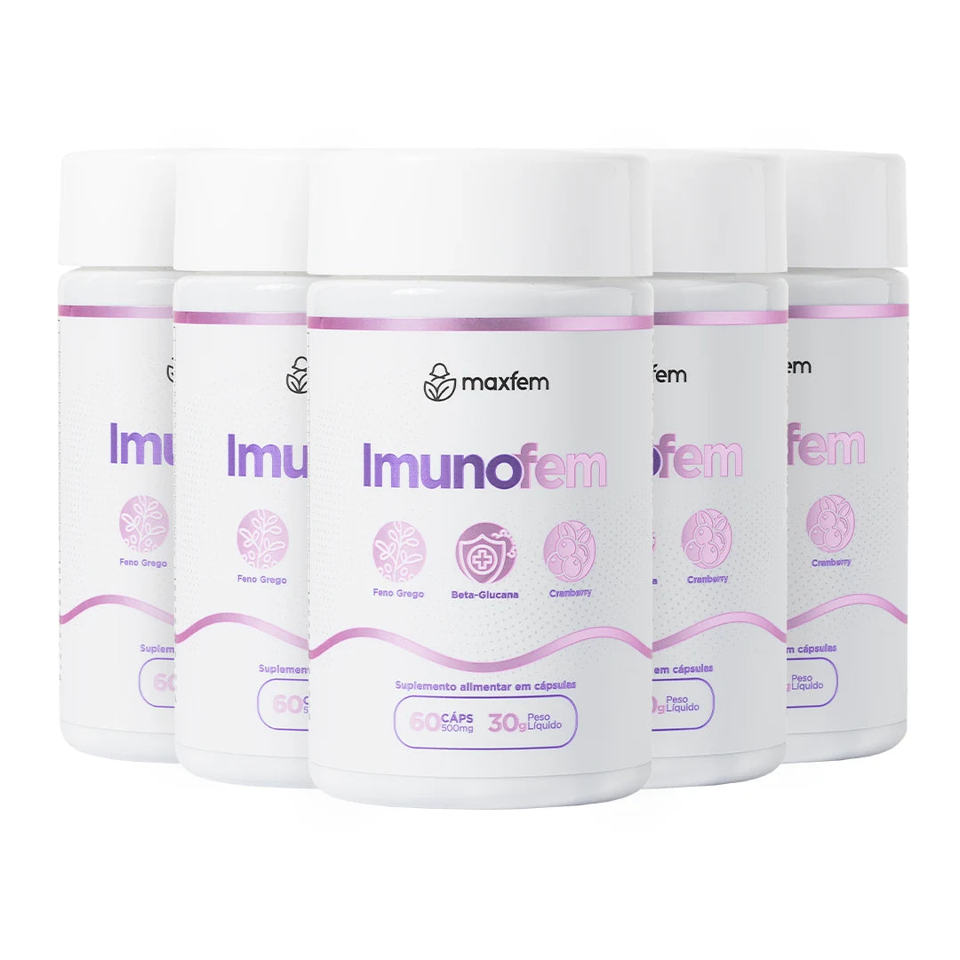 5 frascos de Imunofem